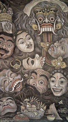 PARIWISATA BALI（3）13年振りのネカ美術館をじっくり見学し、アリー・スミットの絵画に触れ、気に入った作品を写真に収める。