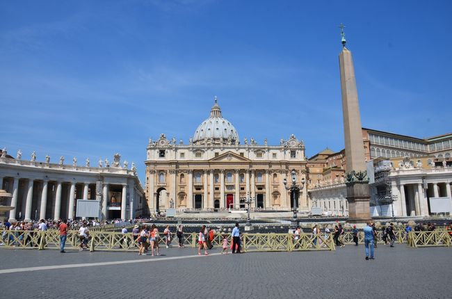 イタリアの４都市、ミラノ・ベニス・フィレンツェ・ローマの魅力を堪能してきました。<br /><br />７日目・・午前　バチカン市国観光<br />　　　　　午後　ローマ発アリタリア直行便にて帰国の途へ<br /><br />８日目・・午前　成田空港着