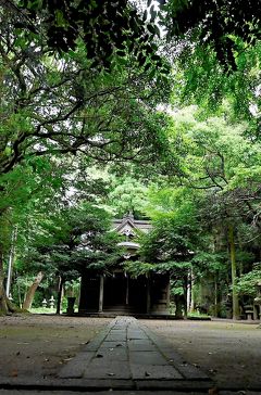 2013.6福岡出張，秋月旅行3-杉の馬場，秋月郷土館，秋月城址，垂裕神社