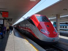 FrecciaRossa でボローニャからフィレンツェまで。快適な高速鉄道の旅。