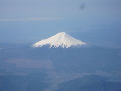 韓国30回目　～富士山を眺めながら機内食を堪能～　