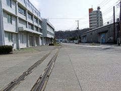 田浦に残る鉄道線路