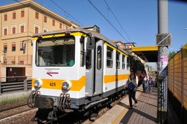 2012年イタリア・スイス旅行記　第24回　ローマ観光　トラムと郊外鉄道ローマ・パンターノ線に乗る