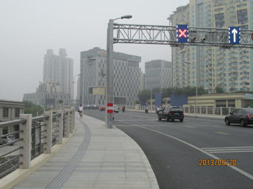 上海の蘇州河・江寧橋