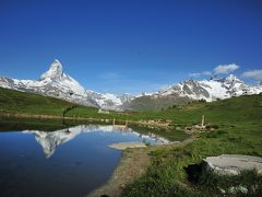 スイス花とハイキングの旅・ツェルマットブラウヘルトースネガ湖巡り