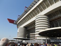 ミラノでインテルのサッカー観戦