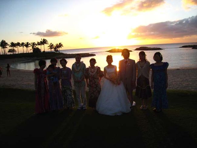 13 2 コオリナチャペルにて姪の挙式に参加 親戚8人でいざハワイへ その1 結婚式編 オアフ島 ハワイ の旅行記 ブログ By Crawlさん フォートラベル