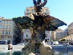 第２部ヴァチカンを飾る、４人の天才を巡るローマ美術散歩05トリーネの噴水 in バルベリーニ広場