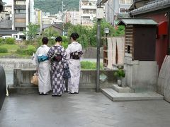 日本の旅　関西を歩く　京都市、先斗町（ぽんとちょう） 周辺