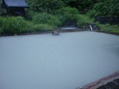 田沢湖と乳頭温泉は大雨だった