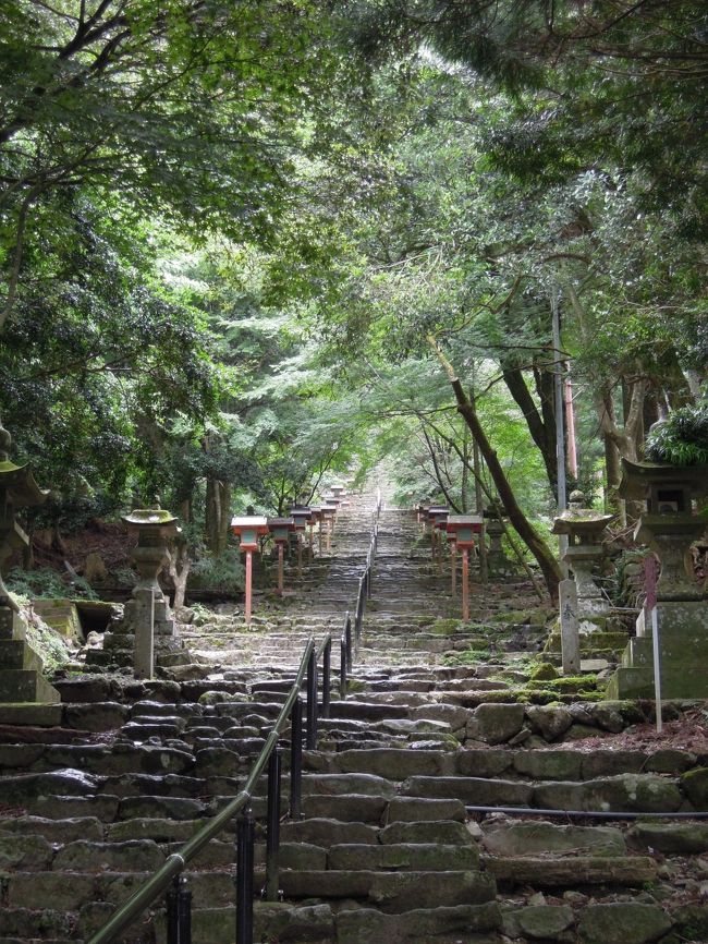 福岡県に行った際、英彦山(ひこさん)に行って来ました。「日本三大修験山」に数えられる場所だそうですが、全く知りませんでした^^;