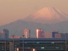 番外編　まれにですが、朝　羽田から富士山が見られることがあります。