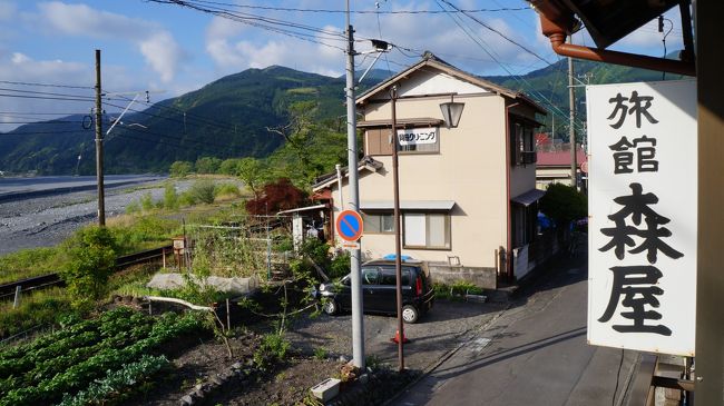 原付バイクの旅②（家山駅周辺の街歩き）