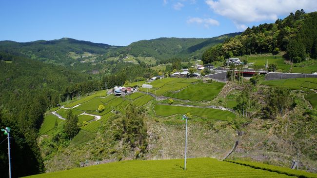 ３日目<br />島田市川根町家山から、茶畑をぬけ、峠を越え、下栗の里を目指す<br /><br />３日目：家山から下栗まで（走行距離１６０ｋｍ）