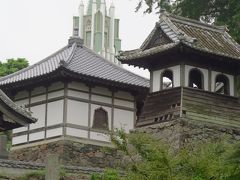 平戸島-3　寺院と教会の見える風景　坂道を上る　☆瑞雲禅寺・光明寺・正宗禅寺