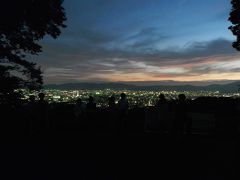 『本家たん熊 京都高島屋店』で夕食～将軍塚の夜景を見ながら夕涼み