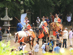 【 鹽竈神社　流鏑馬（やぶさめ）神事 】　　塩竈市　宮城県