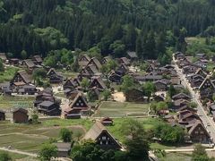 2013.6立山黒部アルペンルートと白川郷 飛騨高山の一泊ツアー　　②白川郷 飛騨高山編