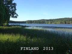 フィンランドの旅　2013　⑥ノキア　サマーコテージ　夏至祭(ユハンヌスjuhannus）