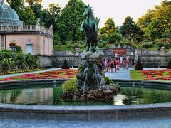 2013夏中欧8カ国の旅：２０．ザルツブルクの夜景とミラベル宮殿