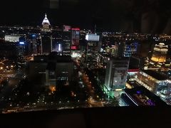 台北101で夜景をみながら食事