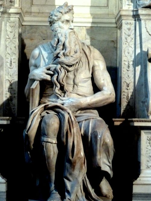 ミケランジェロ モーゼ像 彫刻 - 彫刻/オブジェクト