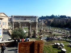 第２部ヴァチカンを飾る、４人の天才を巡るローマ美術散歩25カンピドーリオ広場から望むフォロ・ロマーノ眺望