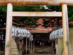 八戸三社大祭05　神明宮は天照大神を主祭神とした古社　☆山車が格納されて