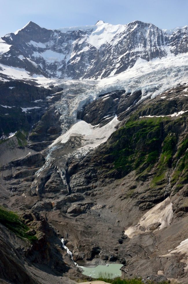 2013年スイス滞在記（１２）　ハイキング編⑦　グリンデルワルト下氷河に近づく