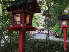 貴船神社の七夕笹飾りライトアップもいよいよフィナーレ