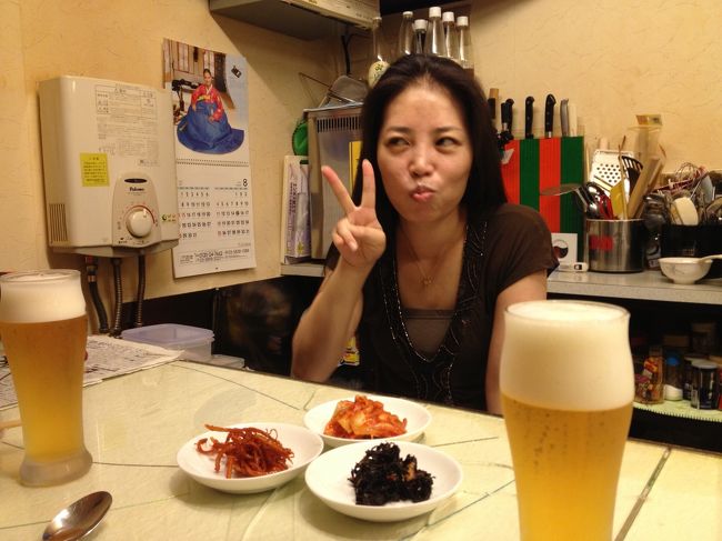 お盆は福井の片町で例の飲み友達と一杯やってきました。