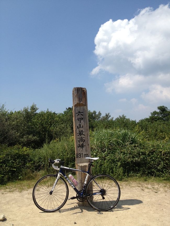 明石～六甲山～宝塚～甲子園～明石ルート　サイクリングに行ってきました。<br />ＵＰ＆ＤＯＷＮの有る汗をかきたい時に行くルートです。<br />約１１５Ｋｍのコースです。