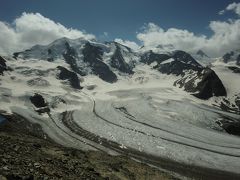 アルプス５大名峰と絶景列車の旅 サンモリッツからの鉄道ベルニナ線での旅行編 ３日目