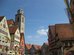 ●初ドイツを王道ツアーで巡る⑦祭中の中世の街・ディンケルスビュールを散策●