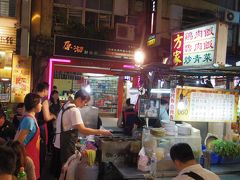 台北旅行2013　1-7　寧夏夜市で魯肉飯！