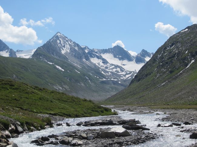 2013年オーストリア・スイスの旅　№4　　　＊＊＊ Hohe Mut - Obergurgl ハイキングと Vent 村散策＊＊＊