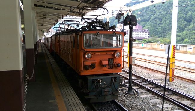列車-黒部峡谷トロッコ電車
