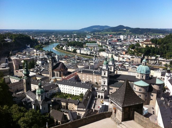2013年夏 オーストリア旅行 ザルツブルク編2 ②（ホーエンザルツブルク城塞と市内散策）