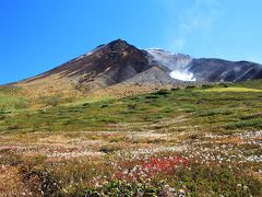 秋を満喫　北海道の旅　③晴天の旭岳で紅葉トレッキング