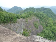 大月駅～岩殿山～稚児落し～大月駅