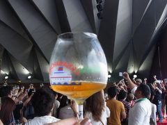 作成中★50mlのミニグラスでビールを飲む2013