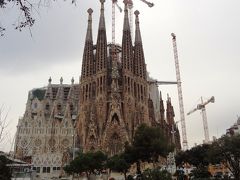 2012年　初春　欧州周遊旅行記18日目-1:ガウディ・ウォークラリーinバルセロナ
