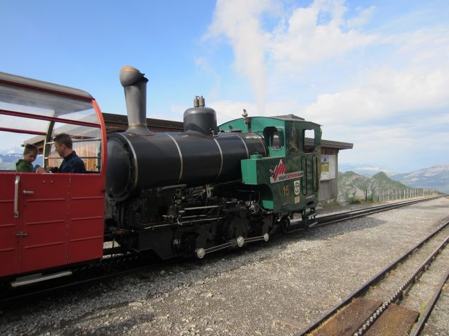 2013年オーストリア・スイスの旅　№12　 　＊＊＊ブリエンツロートホルン鉄道～ Lungern ハイキング＊＊＊