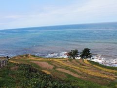 能登半島の海岸をドライブ