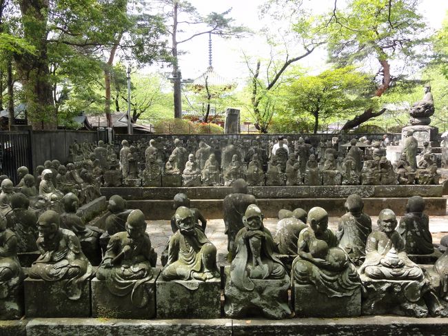 喜多院に行ってきました。<br />別名「川越大師」で知られてます。<br />写真の「五百羅漢」の石像が有名です。
