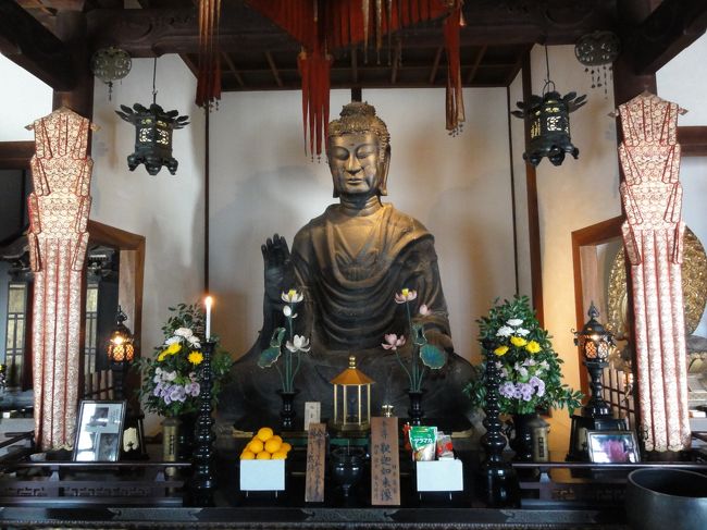 飛鳥寺に行ってきました。<br />「日本最古の本格的仏教寺院」といわれてます。<br />写真の「飛鳥大仏」は存在感がありました。<br />