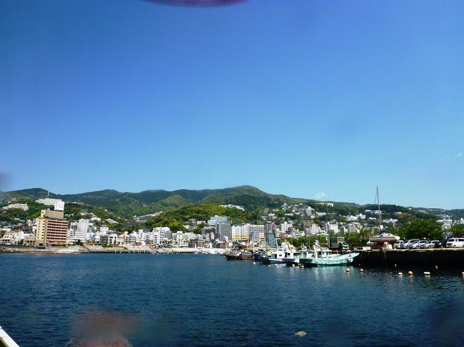 GW前半の4月27日〜28日にバディーの熱海&大瀬崎ツアーに参加<br /><br />写真は、港から望む熱海温泉街<br /><br />熱海のポイントは、沈船&ソーダイ根、水温16-17度でした。