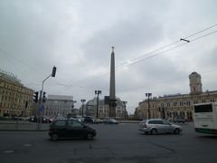サンクトペテルブルクにあるモスクワ駅周辺