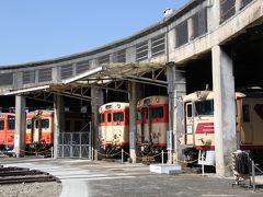 2013年10月  因美線の駅 （津山駅転車台）