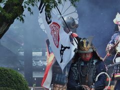 秋空に轟く鉄砲の音と棚引く煙～建勲神社・船岡大祭～